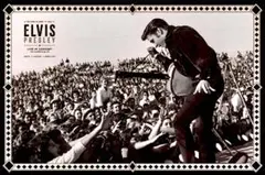 エルヴィス・プレスリー ELVIS ロカビリー レア品！貴重な額付き
