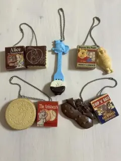 ディズニー　お菓子マスコット　ボールチェーン