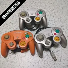★動作確認済み細い任天堂 ゲームキューブコントローラー 3個セット