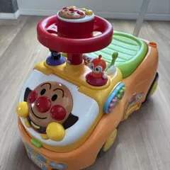 アンパンマン　よくばりビジーカー　手押し車　押し棒、ガード付きのサムネイル