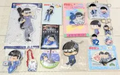 おそ松さん カラ松 アクキー 缶バッジ など16点 まとめ売り プライズ品