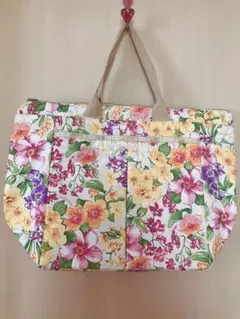 LeSportsac フラワープリント トートバッグ