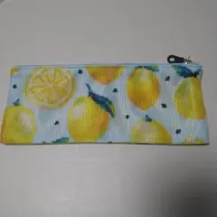 ラブラリーバイフェイラー レモン ドット メッシュポーチ ペンケース