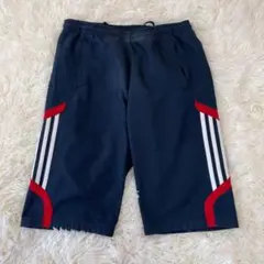 アディダス　クライマクール　ハーフパンツ　ネイビー