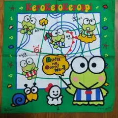 サンリオ けろけろけろっぴ ランチクロス/天気図：1991年製のサムネイル