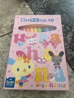 サクラクレパス クーピーペンシル 12色 サンリオ ウサハナのサムネイル