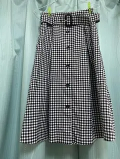 チェック スカート