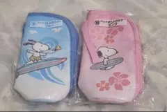 PEANUTS　SNOOPY　ペットボトルホルダー　２個セット　当たりくじのサムネイル