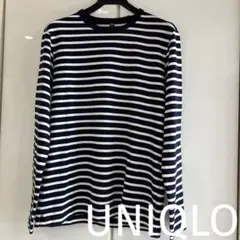 UNIQLO ユニクロ 長袖ボーダーシャツ
