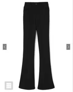 GRL グレイル ストレッチフレアパンツcu34 XSサイズ