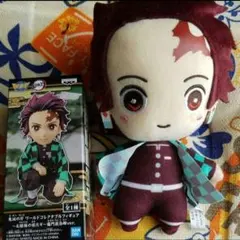 未使用 ☆ 鬼滅の刃 2点セット ～ぬいぐるみとフィギュア 竈門炭治郎