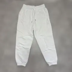H&M 레이디스 스웨트 팬츠 화이트 조거 팬츠