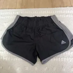 adidas climalite ショートパンツ 黒/グレー