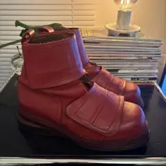 ダークビッケンバーグ　希少　ベルクロブーツ　赤 ダークビッケンバーグ希少ベルクロブーツスキーブーツ赤 ダーク