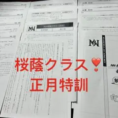 【まもなく終了予定】2025年NN正月特訓早稲田中の王道 教材セット 2025年最新】早稲アカ 正月特訓 5年の人気アイテム - メルカリ