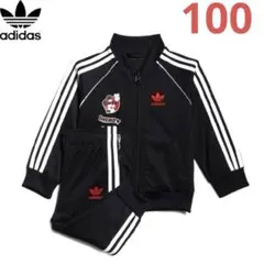 【美品】adidas ディズニー ミッキー&フレンズ セットアップ 100