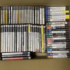 PS1 PS2 PS3 PSP セガサターン ソフト まとめ売り 59本セット