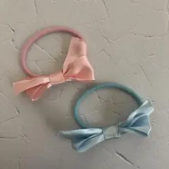 リボンヘアゴム