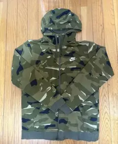 NIKE ナイキ 迷彩 カモフラ柄 ジップアップパーカー L