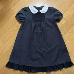 半袖　ワンピース　黒　120