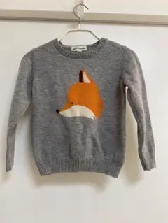 GREEN LABEL RELAXING キツネセーター 115cm