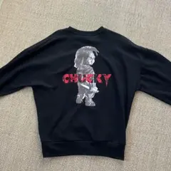 チャッキー CHUCKY スウェット トレーナー　アベイル 限定　ブラック　Mのサムネイル