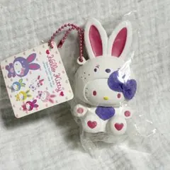 サンリオ ハローキティ カラフルバニー スクイーズキーホルダー 平成レトロ レア