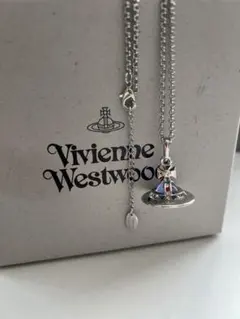 ヴィヴィアンウエストウッド パープルオーブネックレス