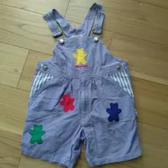 MIKI HOUSE オーバーオール 100 レトロ