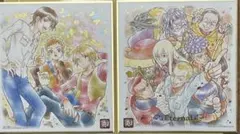 プリキュア 20周年 色紙アート 2点セット
