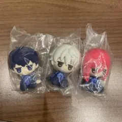 じとっと　ブルーロック3体/潔世一 ・凪誠士郎・千切豹馬