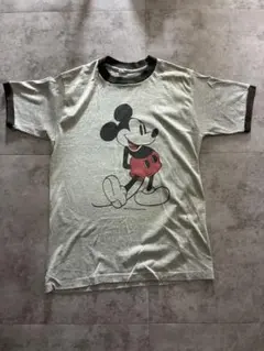 80s シングルステッチ　ミッキーマウス　tシャツ