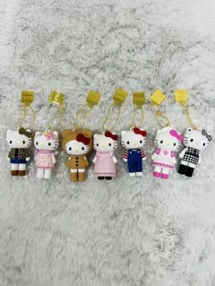 【限定・完売品】ハローキティ展 50周年 マスコット キーホルダー 7種類