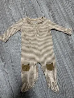 baby gap ストライプロンパース 3〜6ヶ月