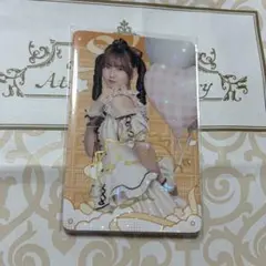 川村玲奈 飯田ヒカルのValentine Room ホログラムカード 直筆サイン