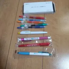 ボールペン10本セット 、赤マッキー、マイネーム