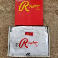 【未使用】Rawlings×アシックス ユニフォーム　上下セット XO/90