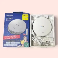 TOSHIBA ポータブルCDプレーヤー TY-P30 ホワイトのサムネイル