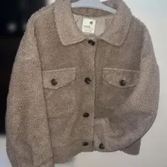 earth music & ecology ボアジャケット ベージュ