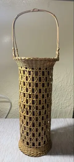 竹製円筒形花器