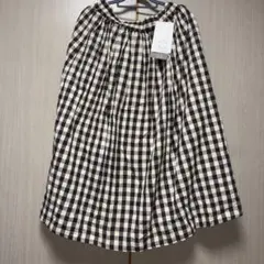 シーズンリーズン　SEASON REASON ギンガムチェック ロングスカートのサムネイル