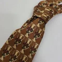ブラウン ネクタイ