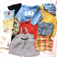 美品✨GAP入り 100 まとめ売り11点 3T 男の子 女の子 保育園着