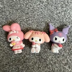 マイメロディーマイカラーフィギュア　マイメロ　クロミ