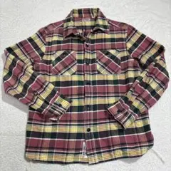 希少　ヴィンテージ　極美品　ヒューストン　ビエラシャツ　長袖　肉厚　メンズ　XL
