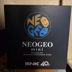 NEOGEO mini 本体 SNK 40周年記念モデル