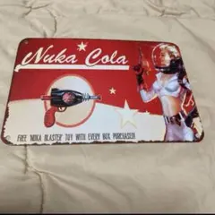 Falloutグッズ　ヌカコーラ ブリキ製看板 アンティーク　バージョン35