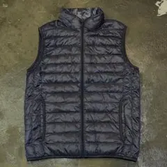 ★UNIQLO ウルトラライトダウンコンパクトベスト M ネイビー /12