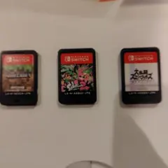 Switchカセットマイクラ、スプラ2、スマブラ
