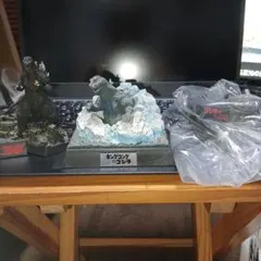 ゴジラ1954 デスクトップモンスター ペンスタンド GODZILLA 白黒